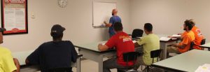 People in classroom